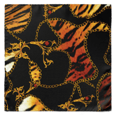 Tiger Skin Silk Pocket Square